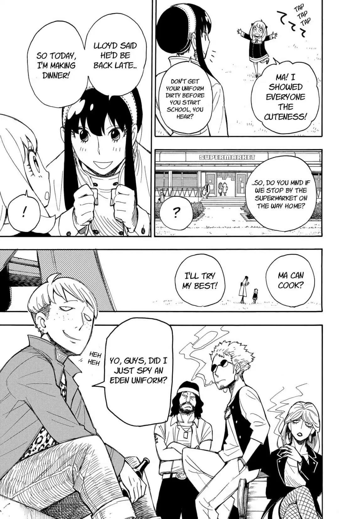Spy x Family manga, chapter 7, page 17 of 25