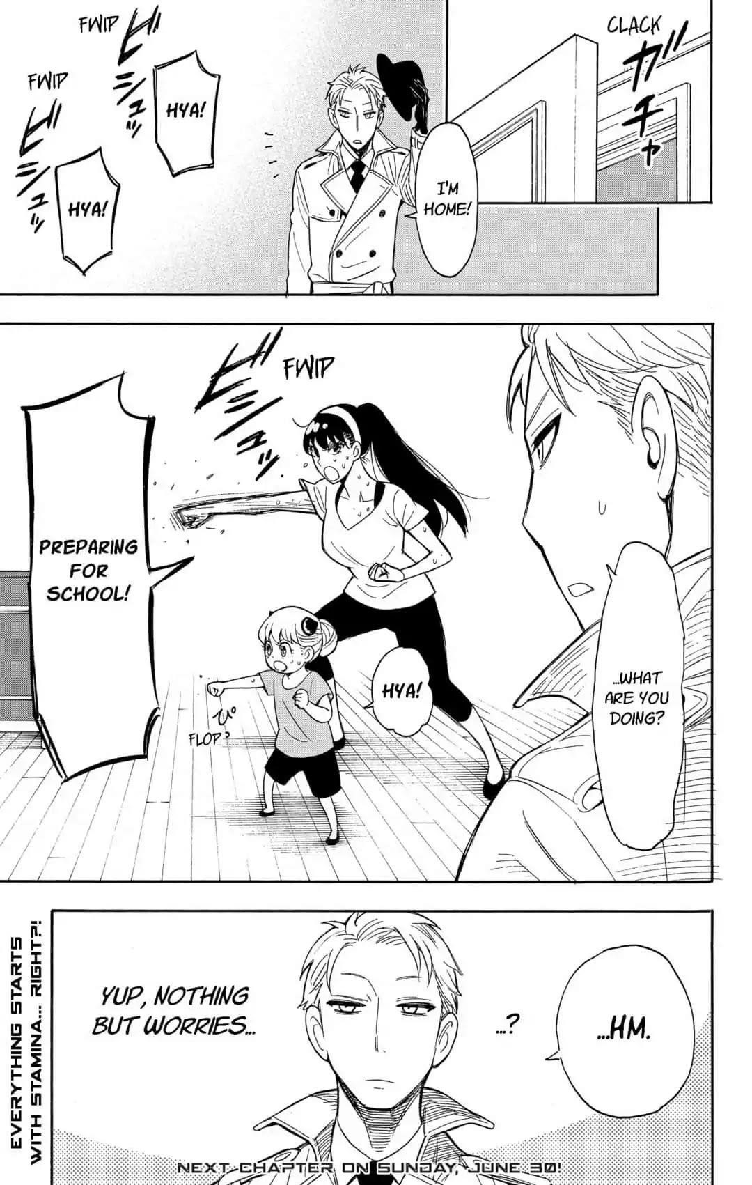 Spy x Family manga, chapter 7, page 25 of 25