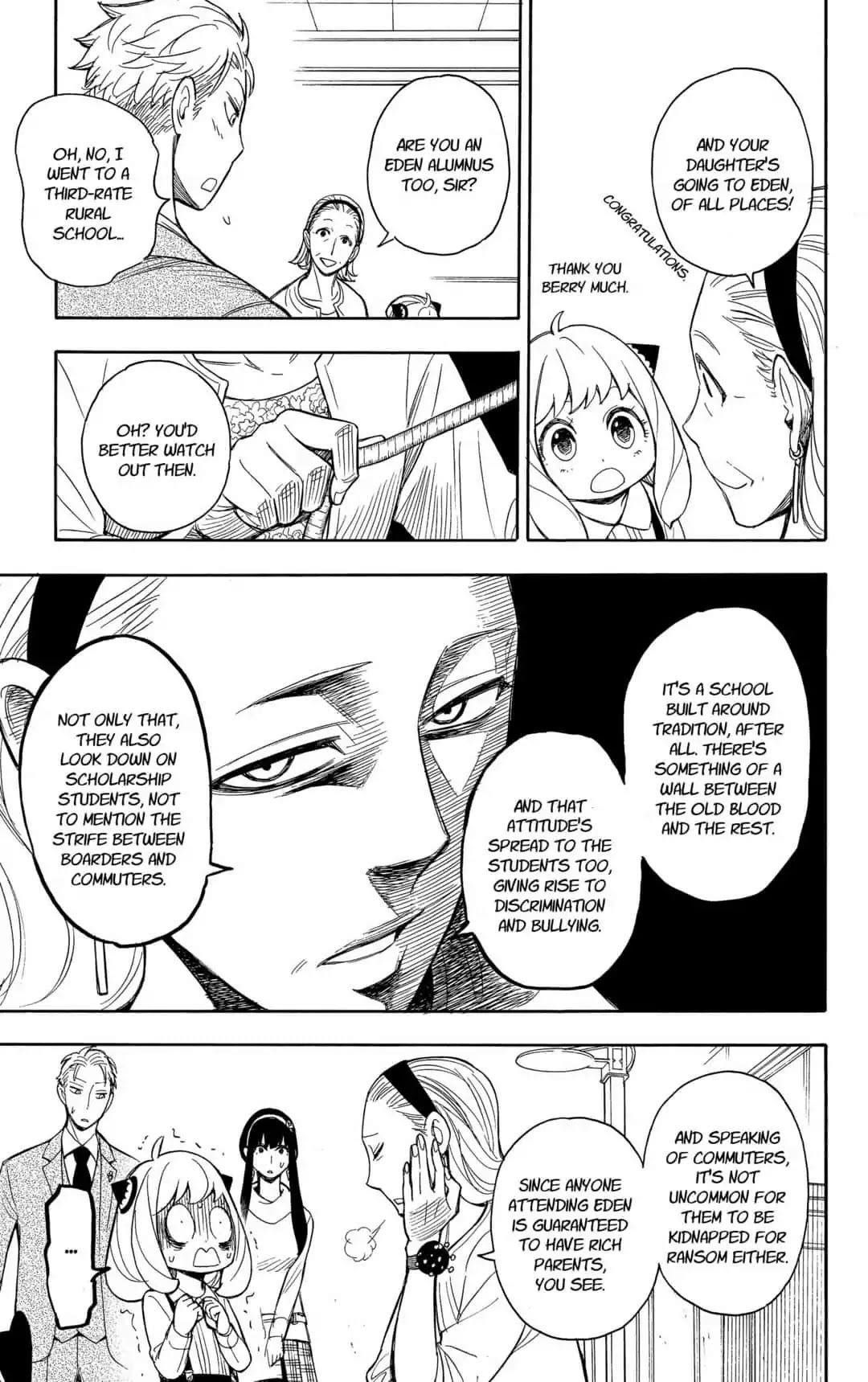 Spy x Family manga, chapter 7, page 3 of 25