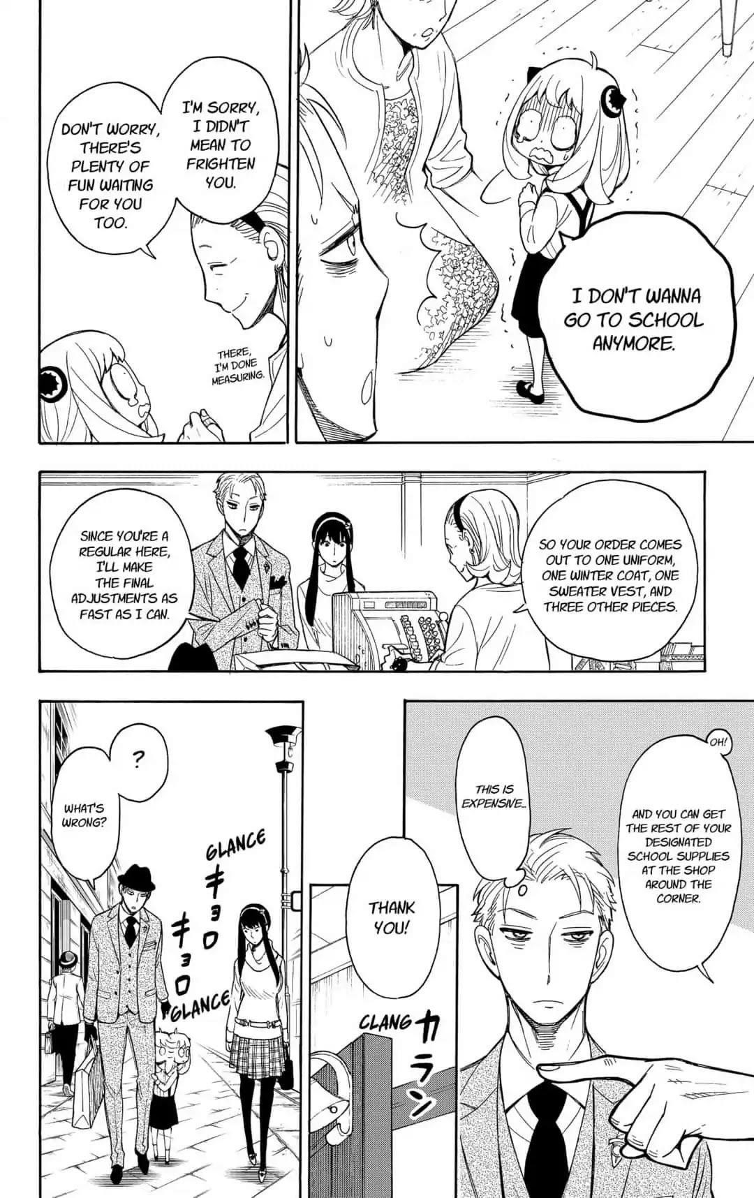 Spy x Family manga, chapter 7, page 4 of 25