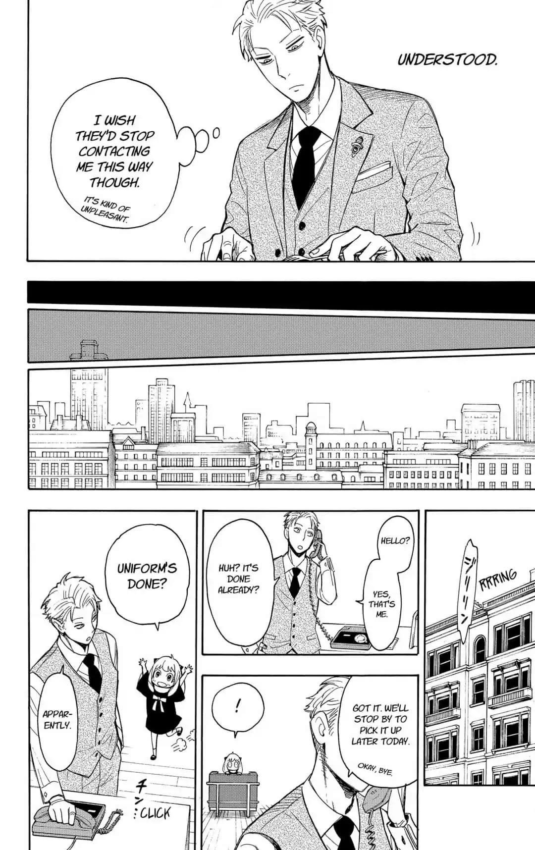 Spy x Family manga, chapter 7, page 6 of 25
