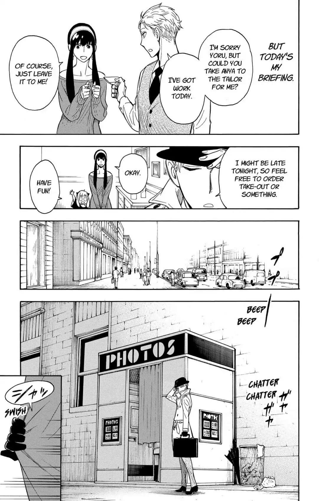 Spy x Family manga, chapter 7, page 7 of 25