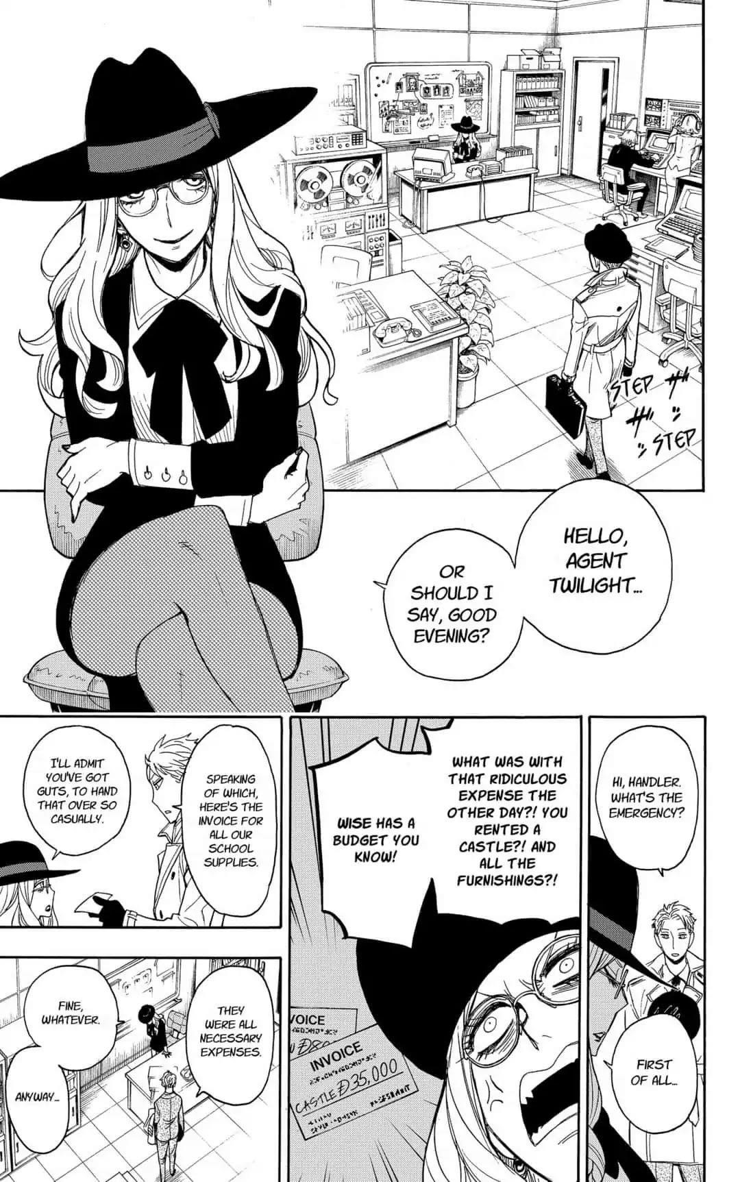 Spy x Family manga, chapter 7, page 9 of 25