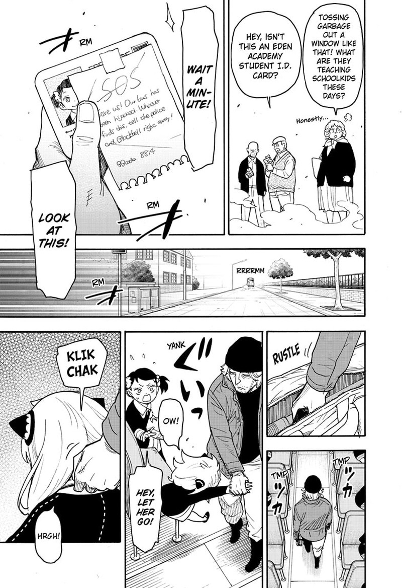 Spy x Family manga, chapter 70, page 17 of 19