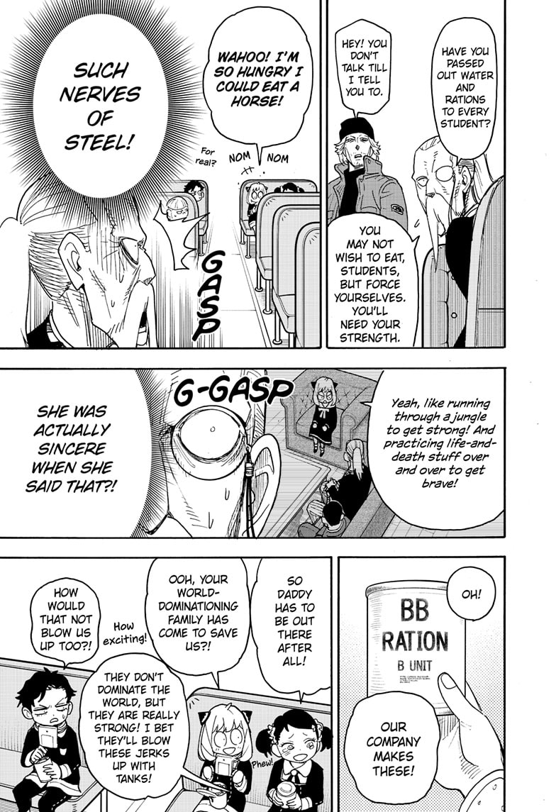 Spy x Family manga, chapter 72, page 21 of 25