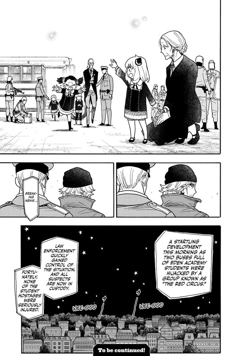 Spy x Family manga, chapter 74, page 23 of 23