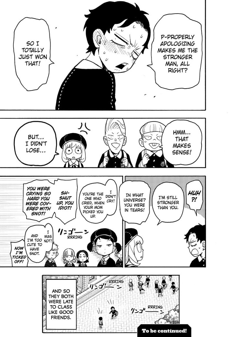 Spy x Family manga, chapter 76, page 19 of 19