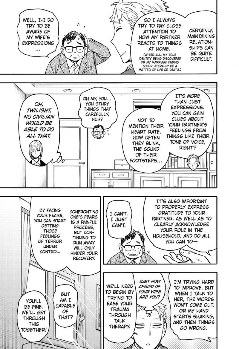 Spy x Family manga, chapter 77, page 13 of 14