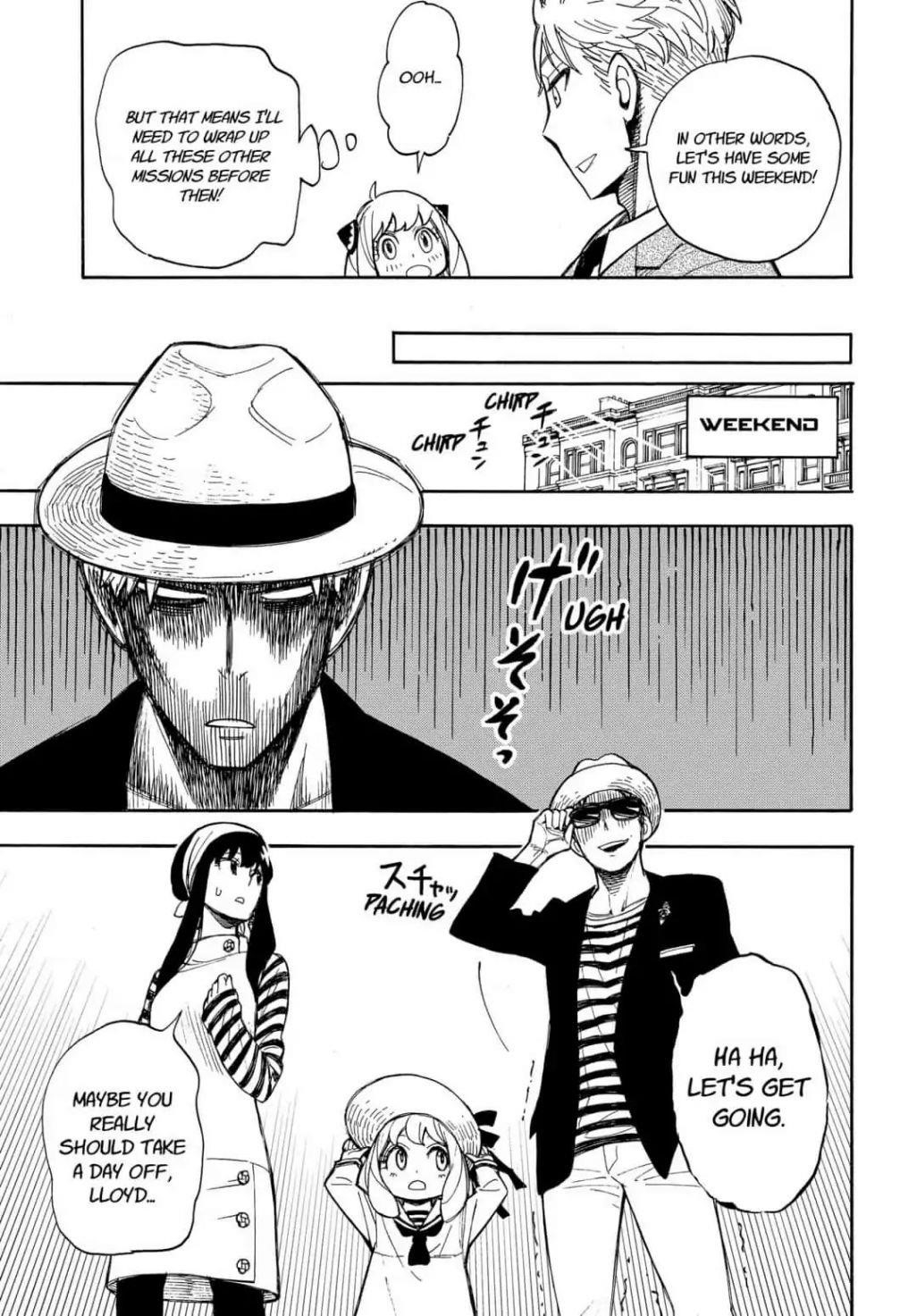 SPY x FAMILY Chapter 8.5 page 10 - Extra Mission 1