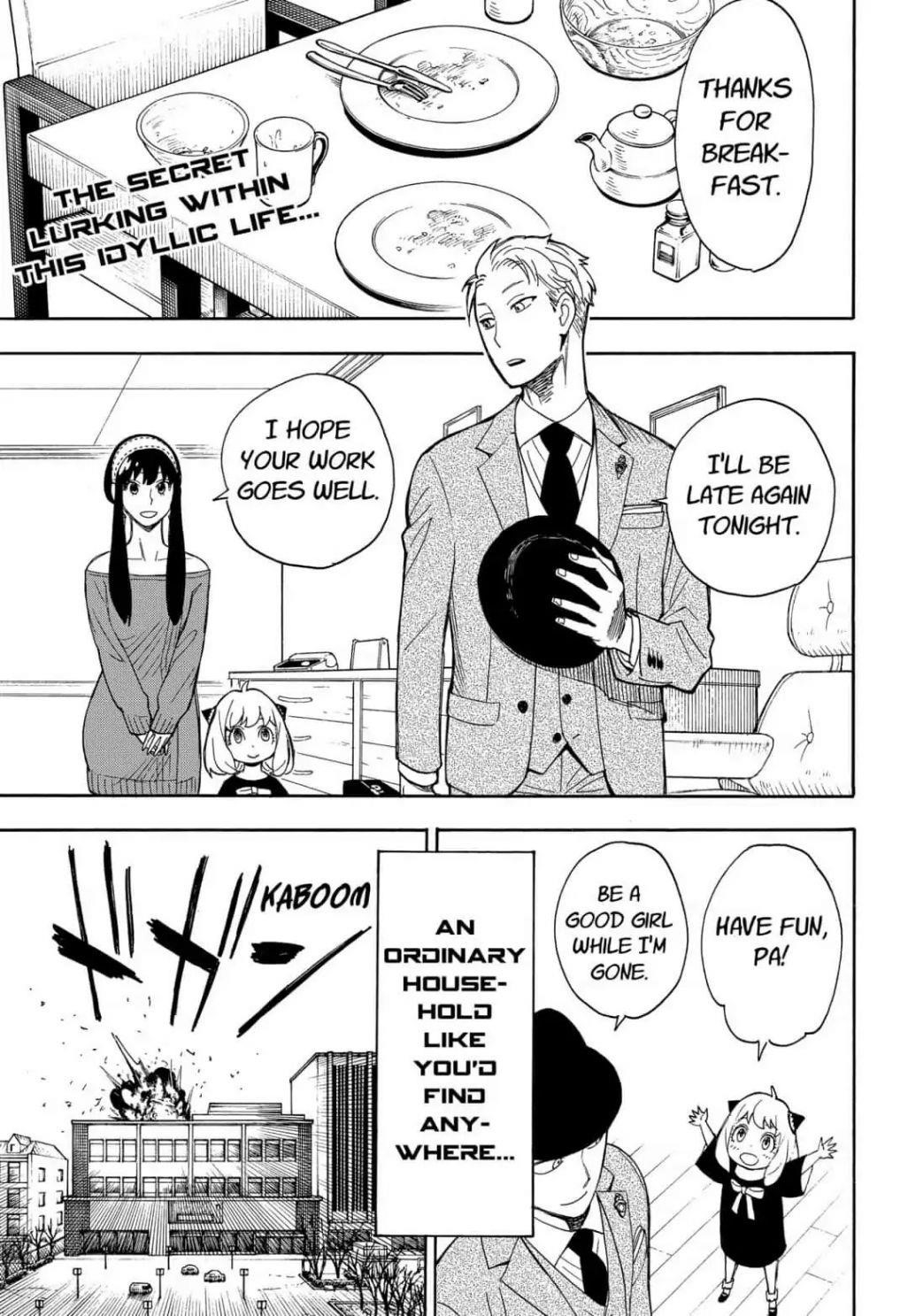 SPY x FAMILY Chapter 8.5 page 2 - Extra Mission 1