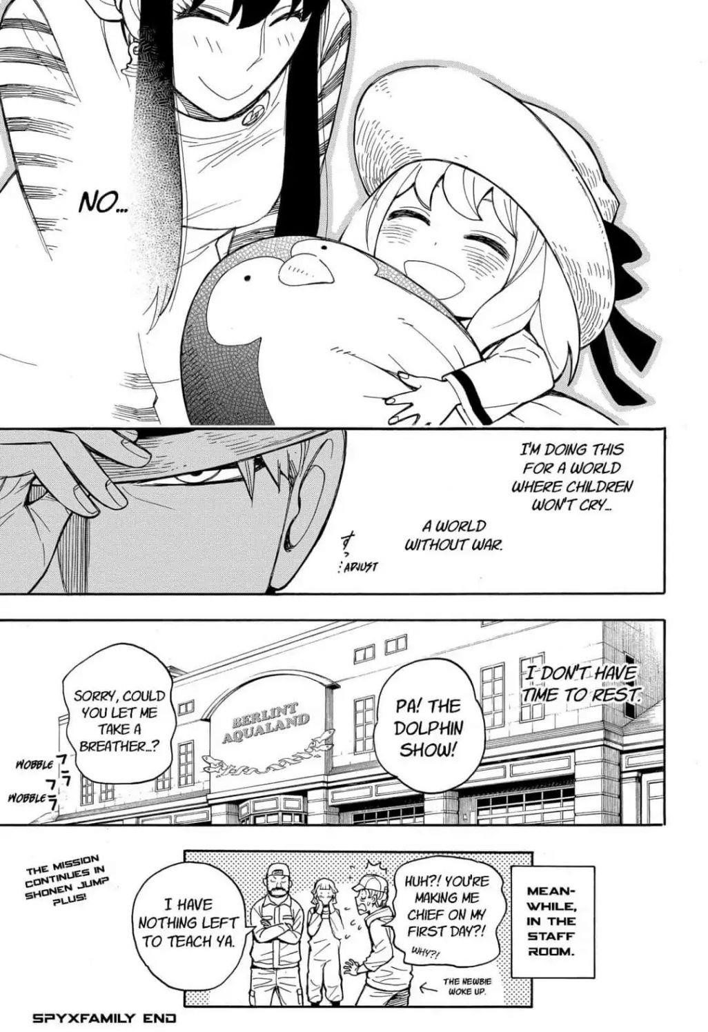 SPY x FAMILY Chapter 8.5 page 32 - Extra Mission 1