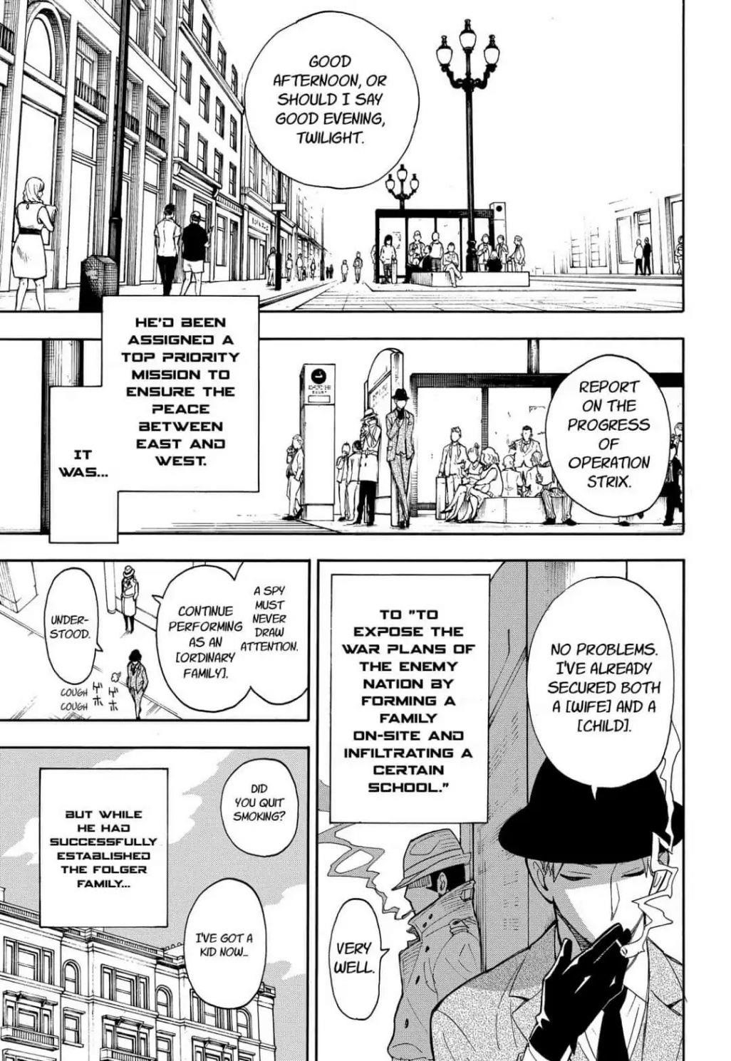 SPY x FAMILY Chapter 8.5 page 4 - Extra Mission 1