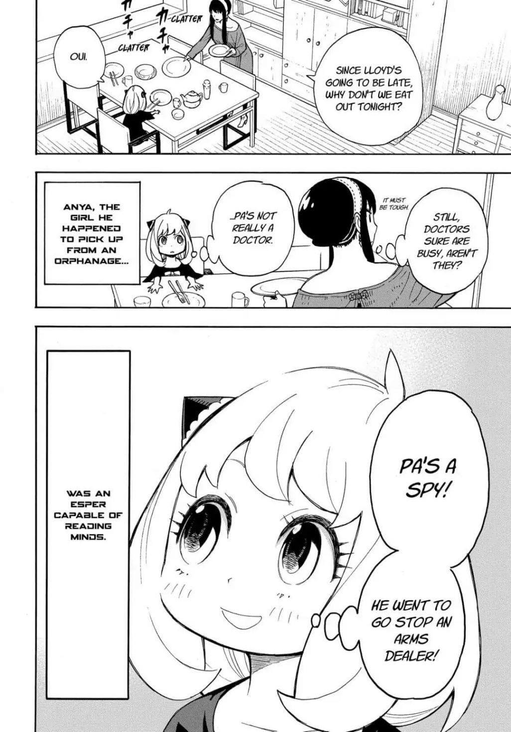 SPY x FAMILY Chapter 8.5 page 5 - Extra Mission 1