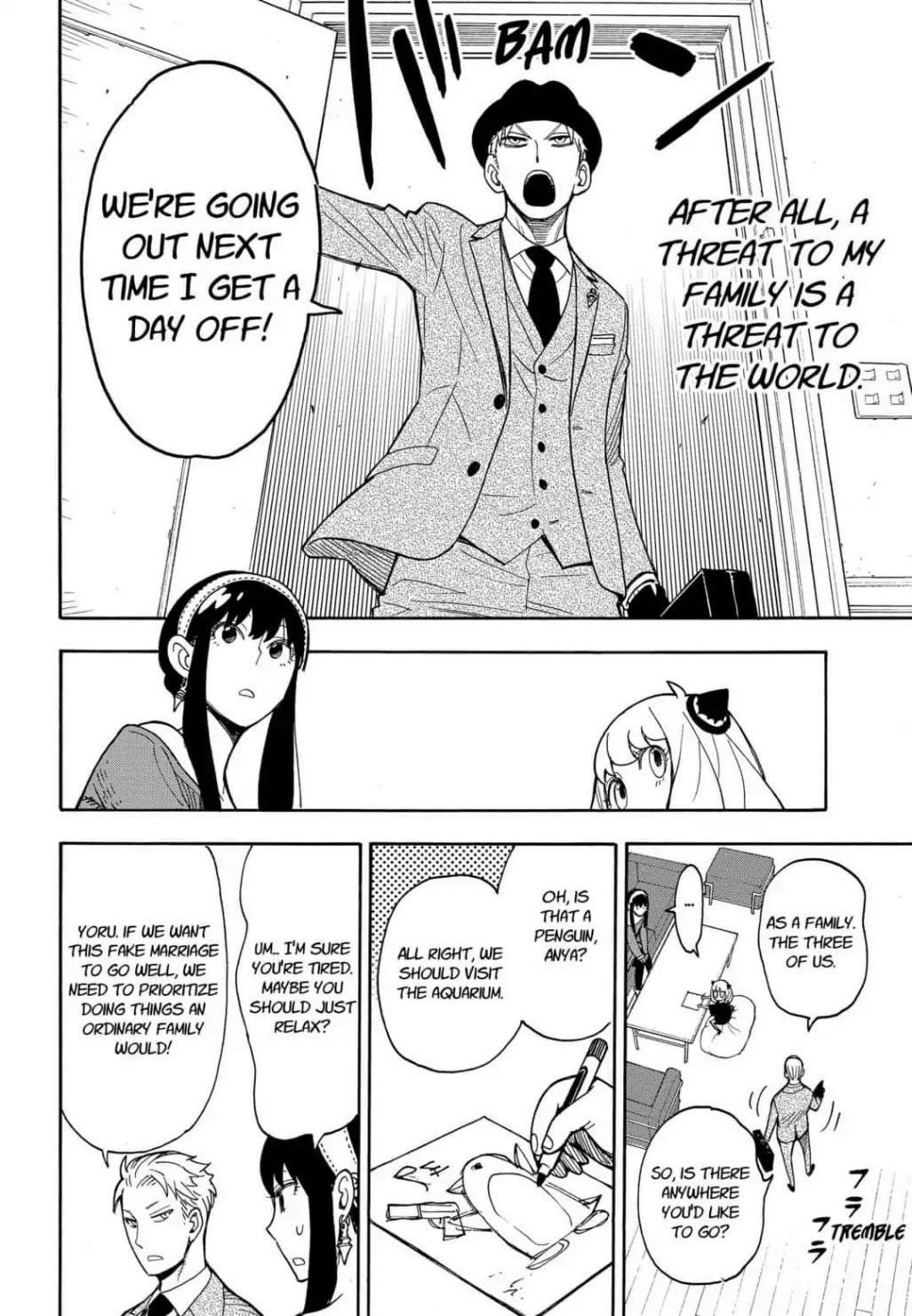SPY x FAMILY Chapter 8.5 page 9 - Extra Mission 1