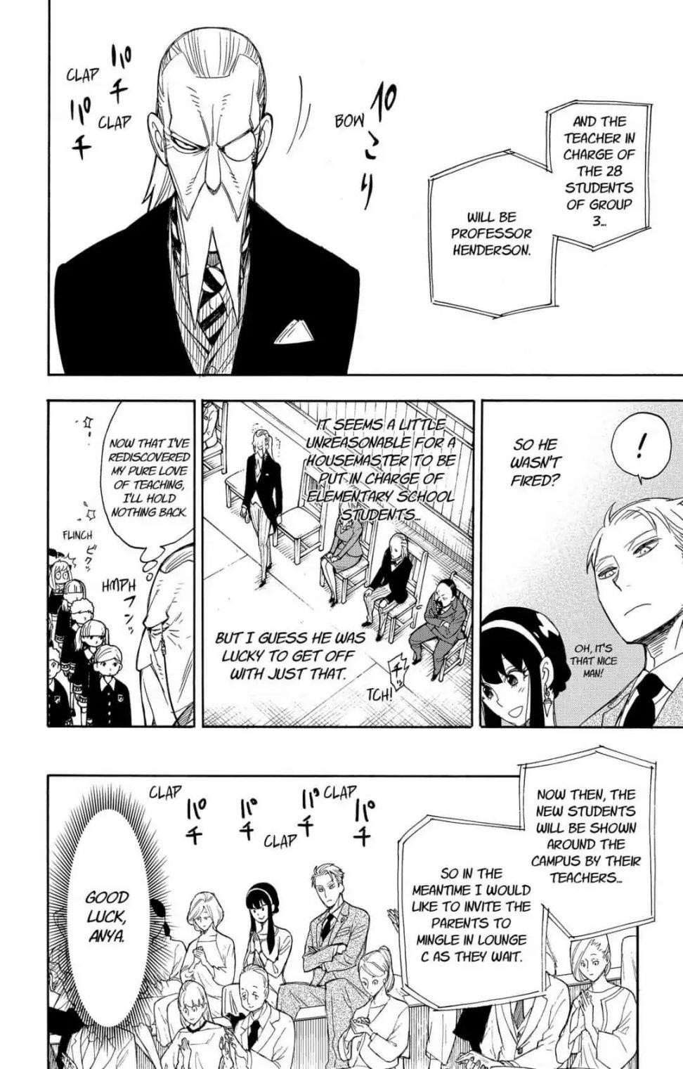 Spy x Family manga, chapter 8, page 10 of 27