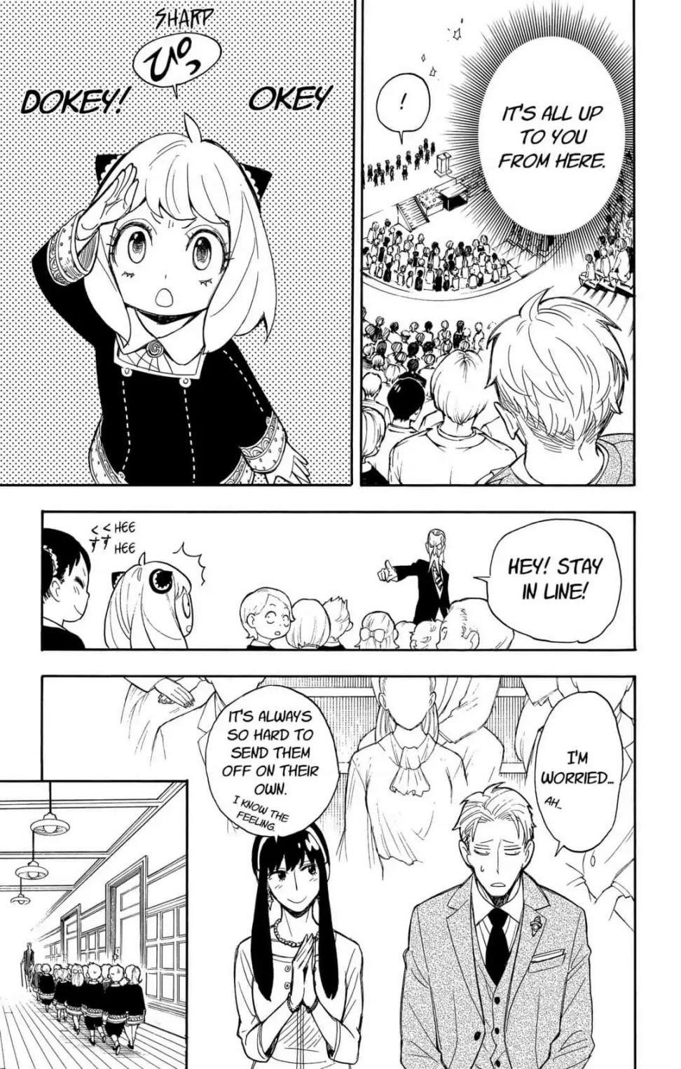 Spy x Family manga, chapter 8, page 11 of 27