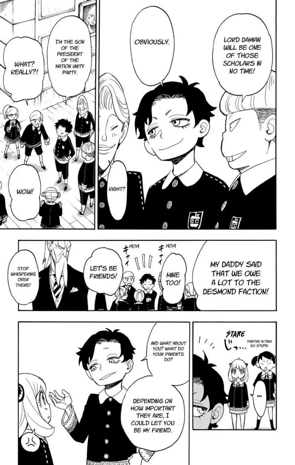 Spy x Family manga, chapter 8, page 13 of 27