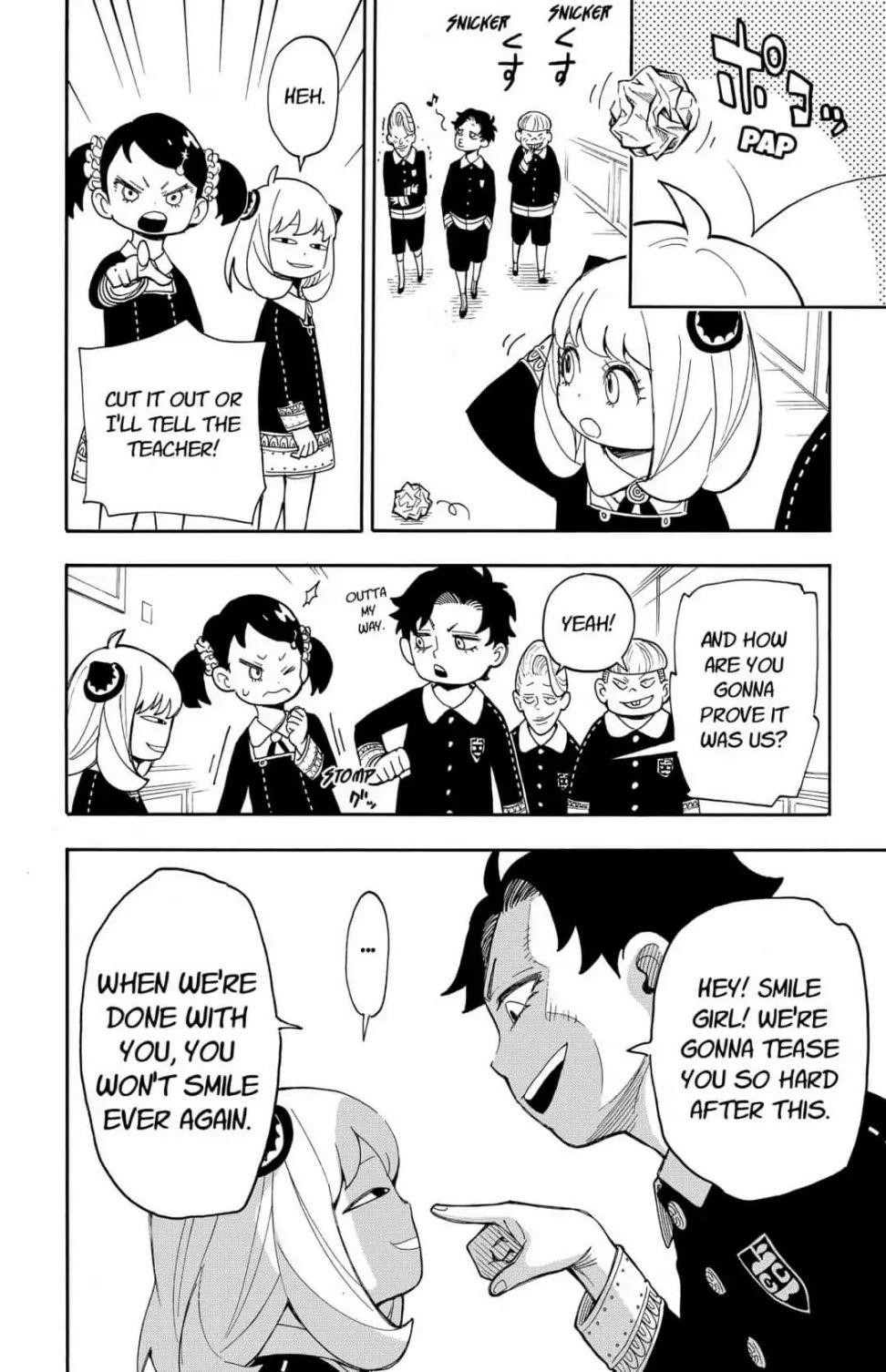 Spy x Family manga, chapter 8, page 18 of 27