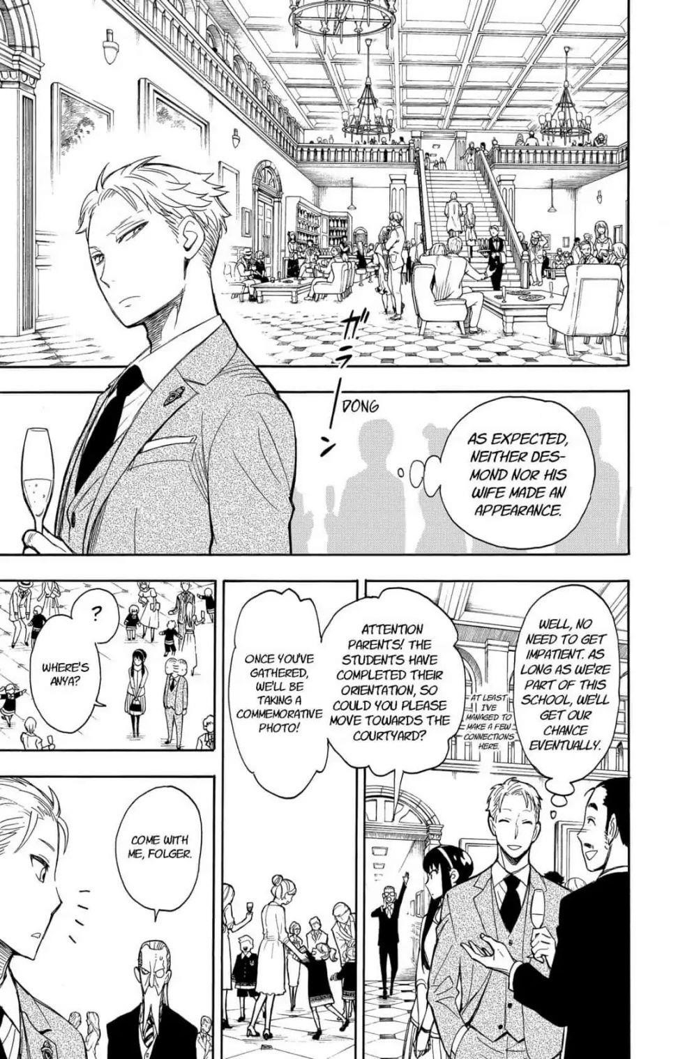 Spy x Family manga, chapter 8, page 25 of 27