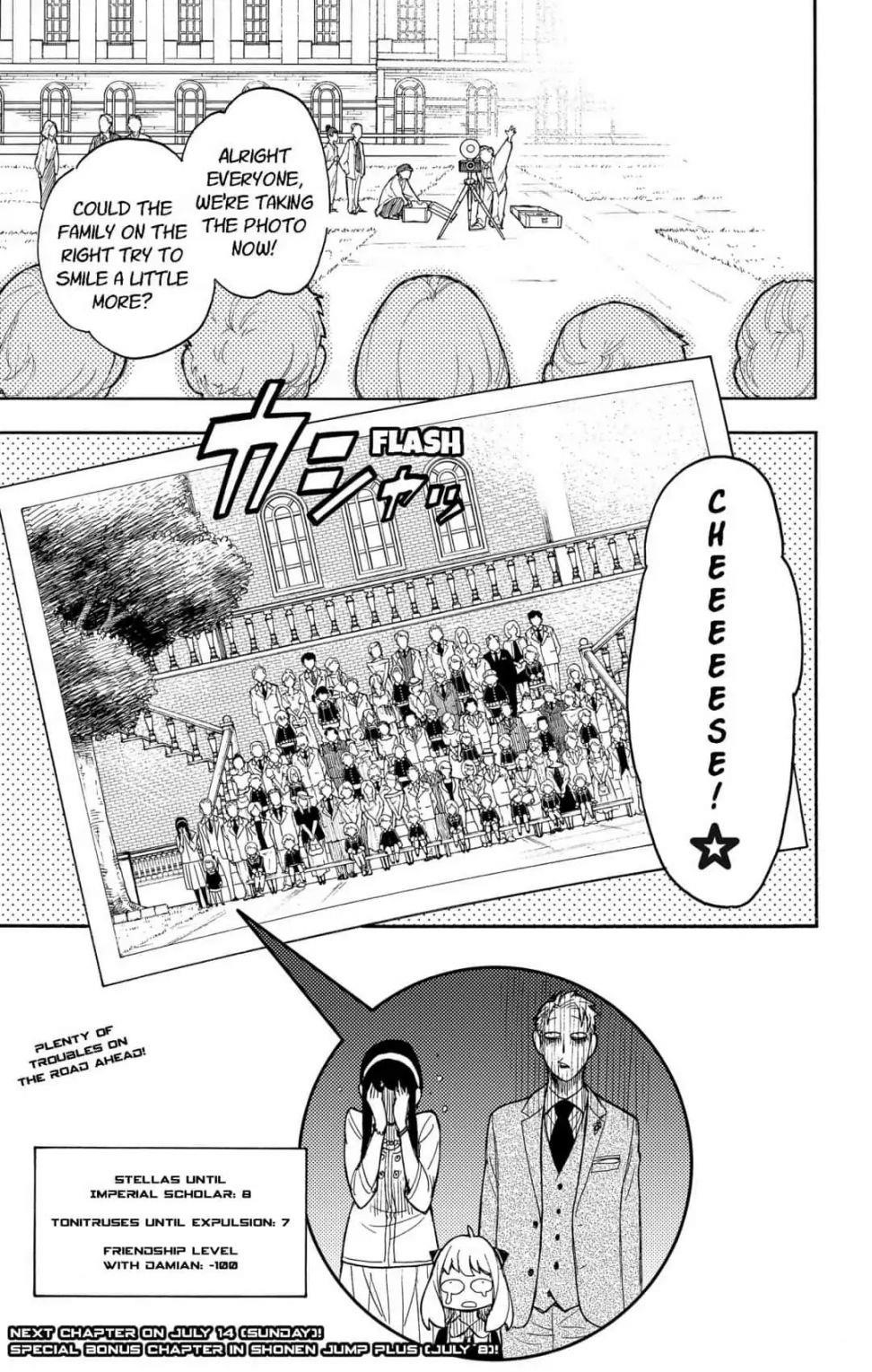Spy x Family manga, chapter 8, page 27 of 27