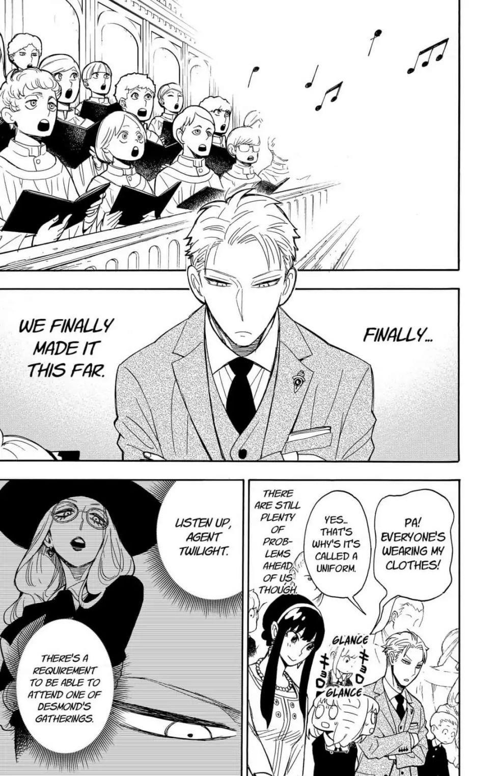 Spy x Family manga, chapter 8, page 3 of 27
