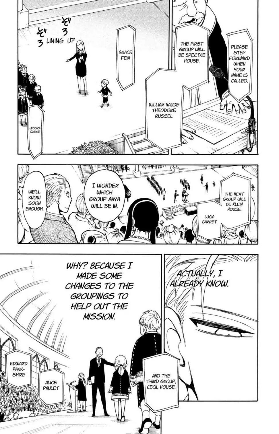 Spy x Family manga, chapter 8, page 5 of 27
