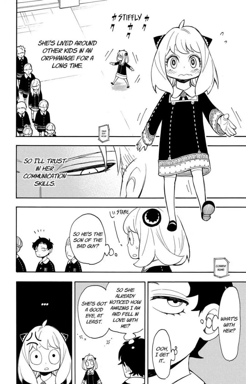 Spy x Family manga, chapter 8, page 8 of 27