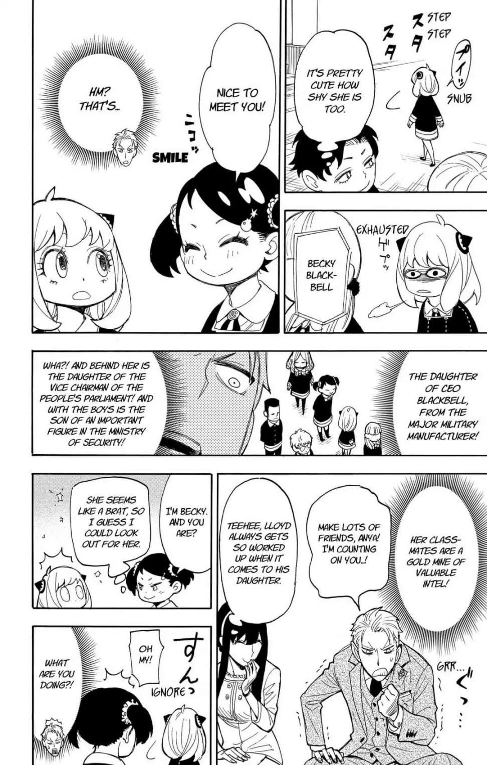 Spy x Family manga, chapter 8, page 9 of 27