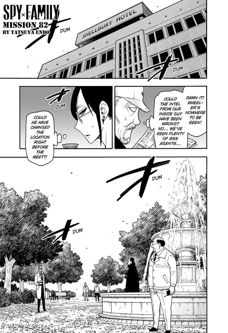 Spy x Family manga, chapter 82, page 1 of 16