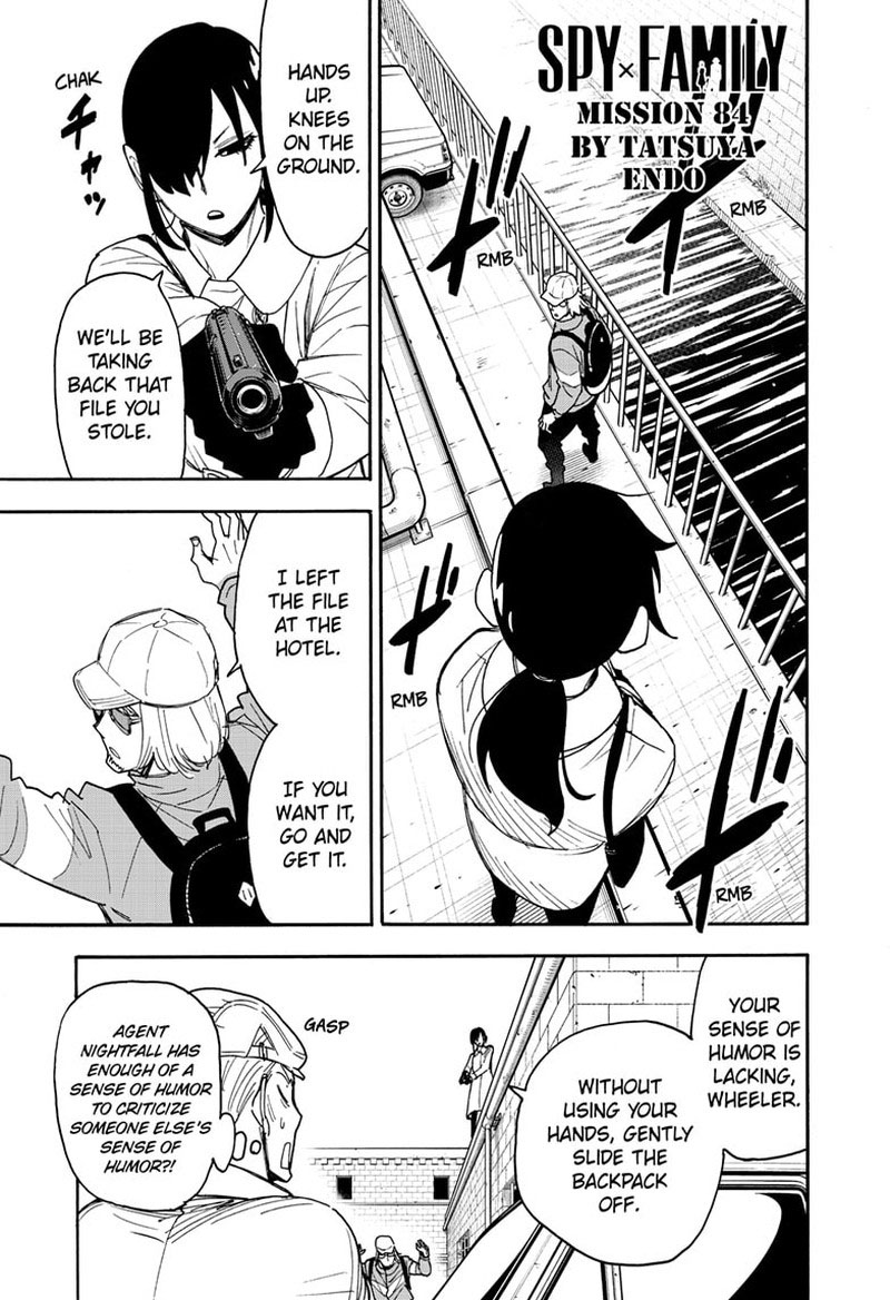 Spy x Family manga, chapter 84, page 1 of 19