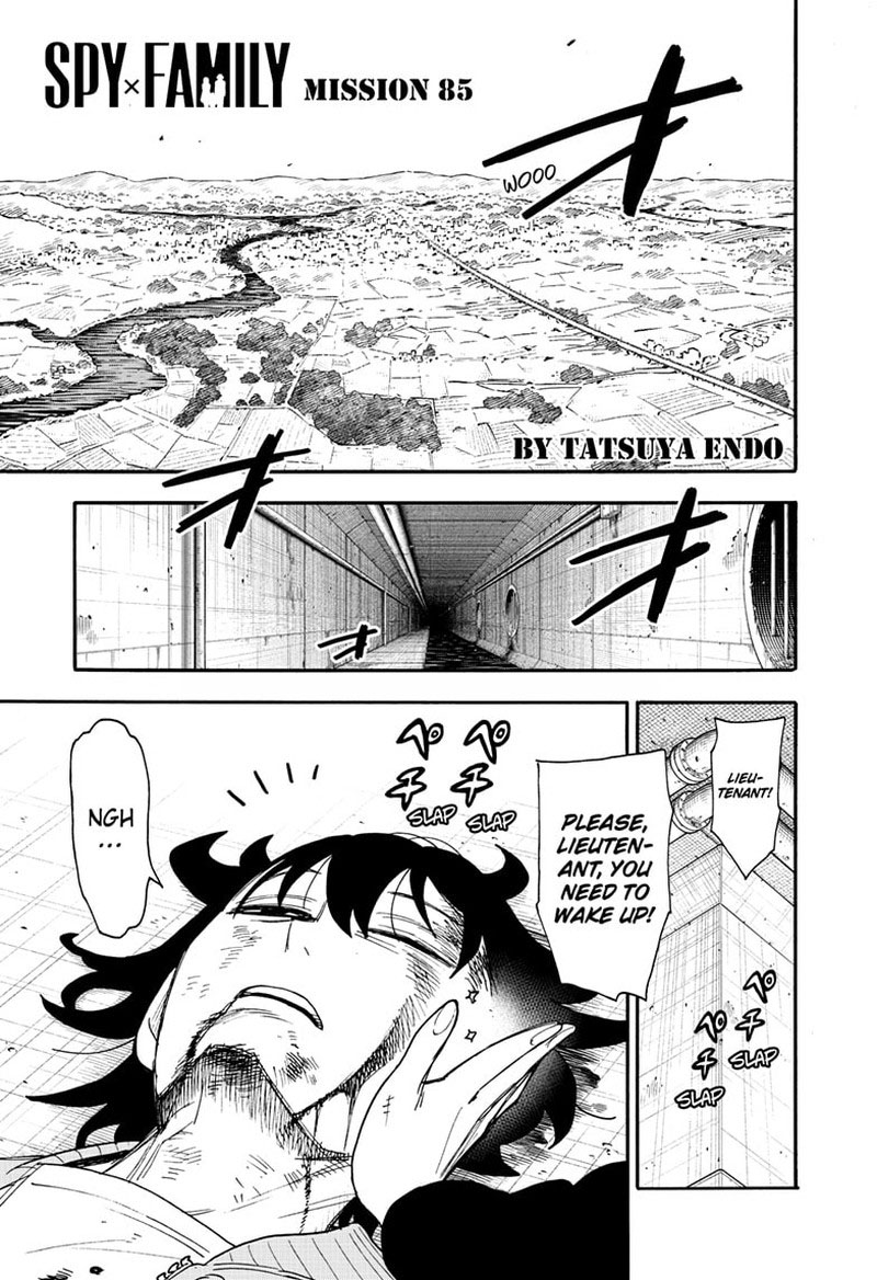 Spy x Family manga, chapter 85, page 1 of 18