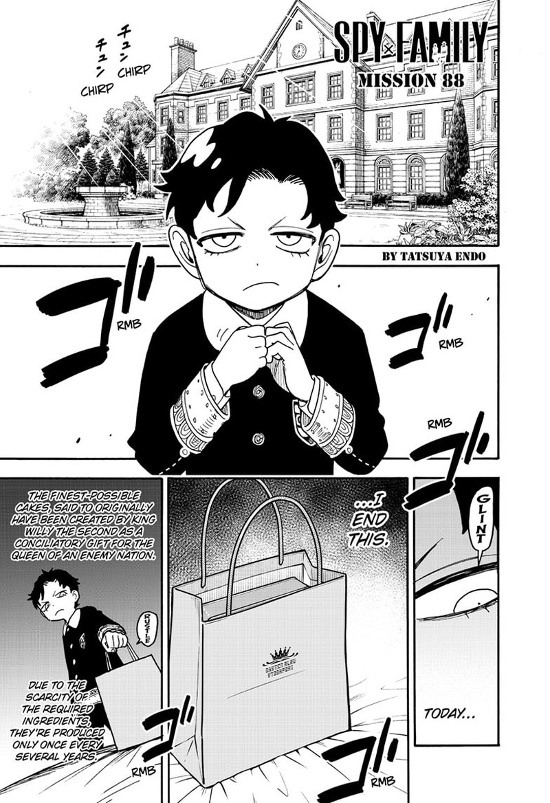 Spy x Family manga, chapter 88, page 1 of 24