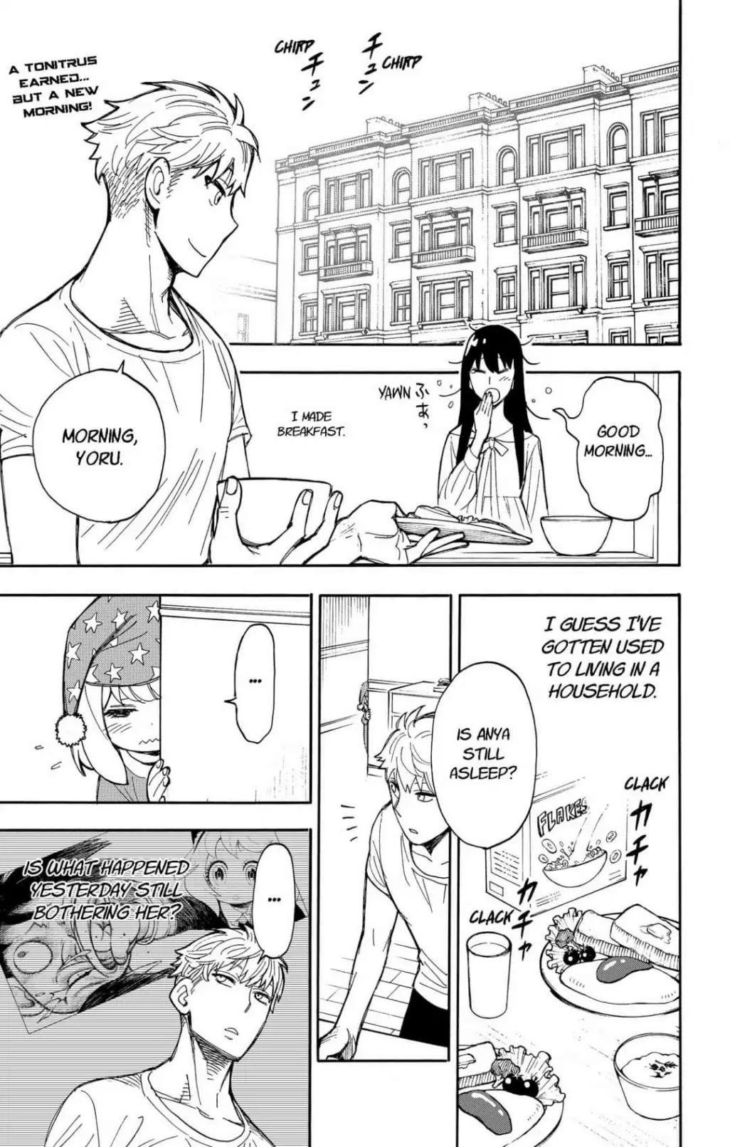 Spy x Family manga, chapter 9, page 1 of 23