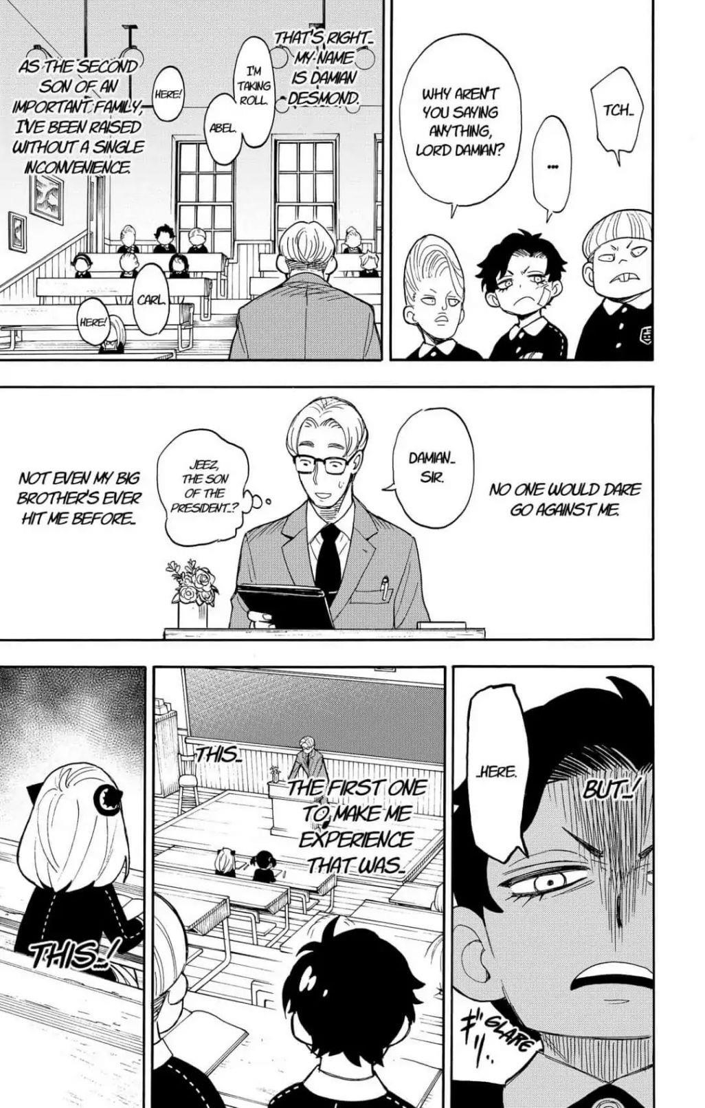 Spy x Family manga, chapter 9, page 11 of 23