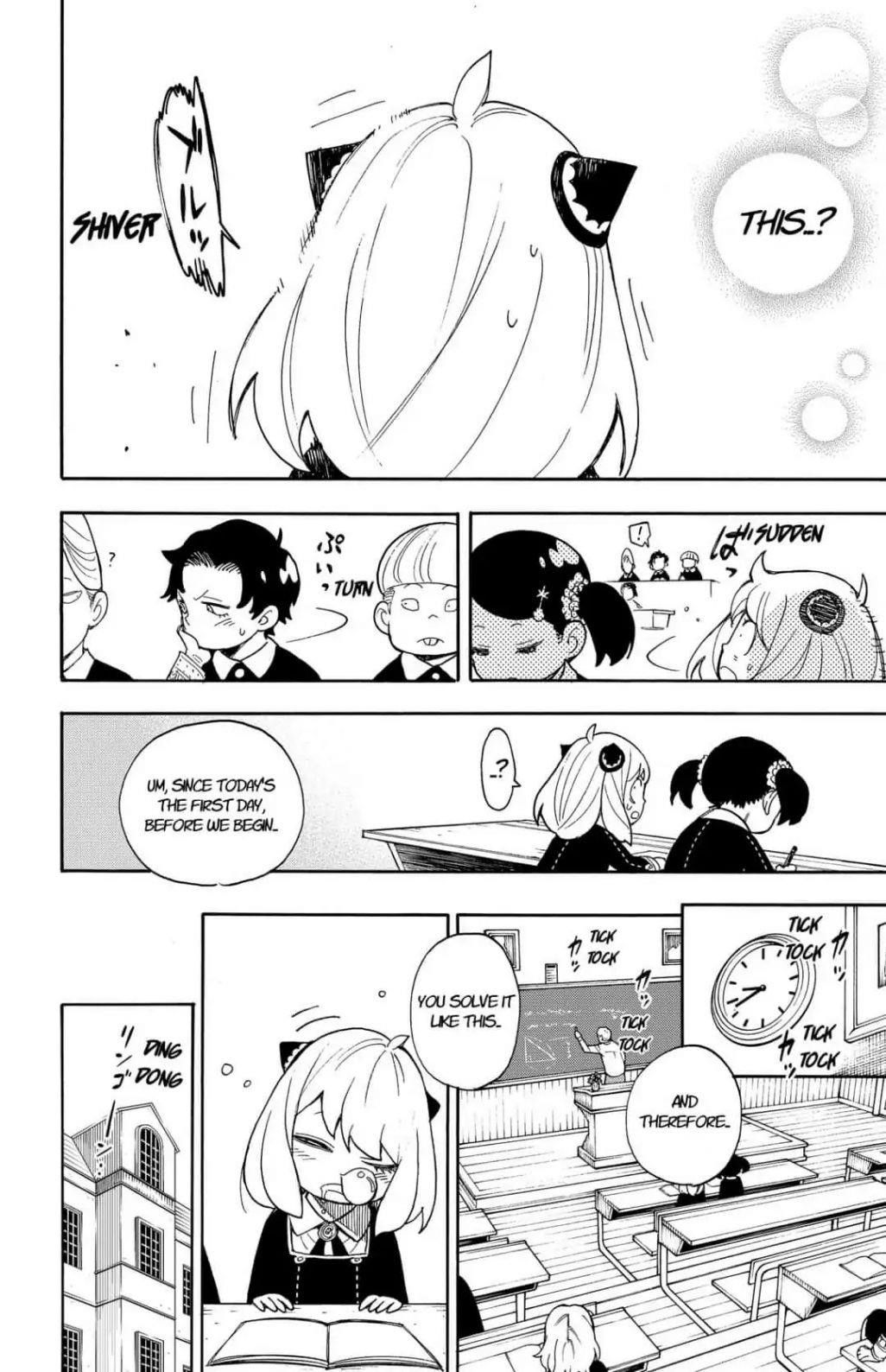 Spy x Family manga, chapter 9, page 12 of 23