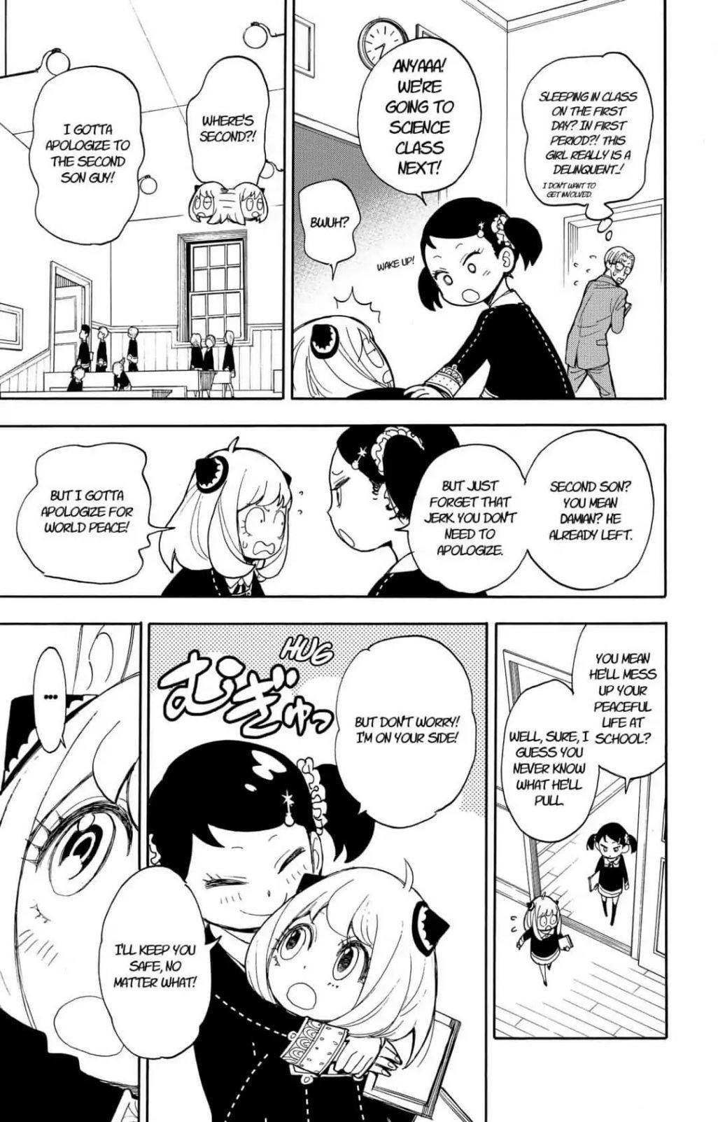 Spy x Family manga, chapter 9, page 13 of 23