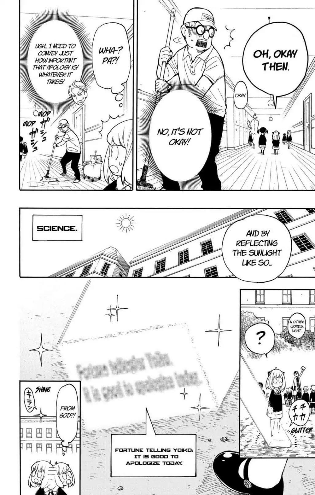 Spy x Family manga, chapter 9, page 14 of 23