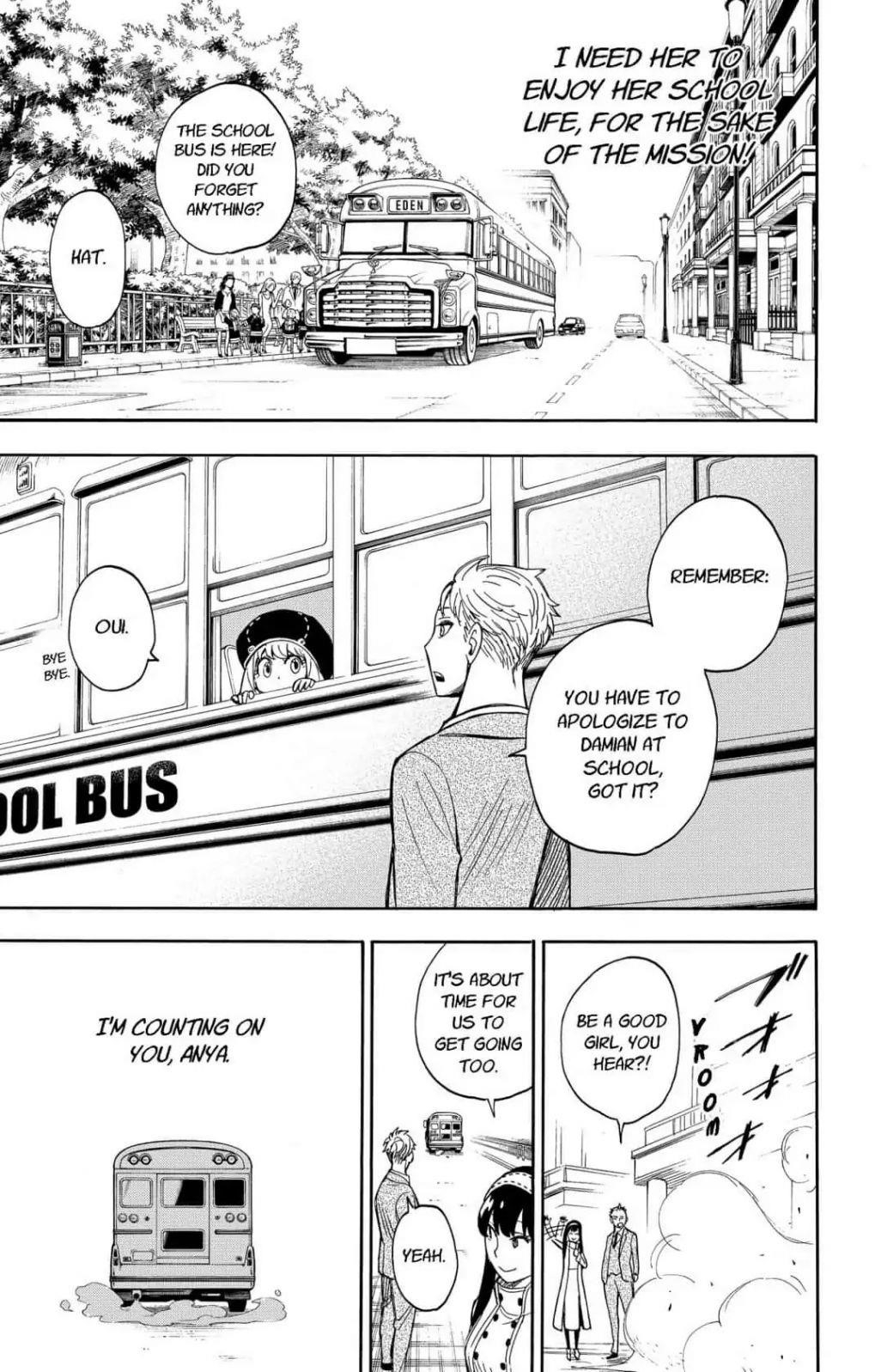 Spy x Family manga, chapter 9, page 3 of 23