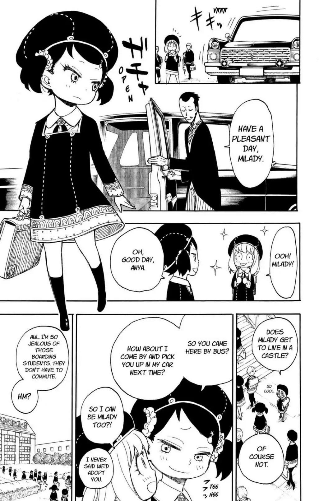 Spy x Family manga, chapter 9, page 5 of 23
