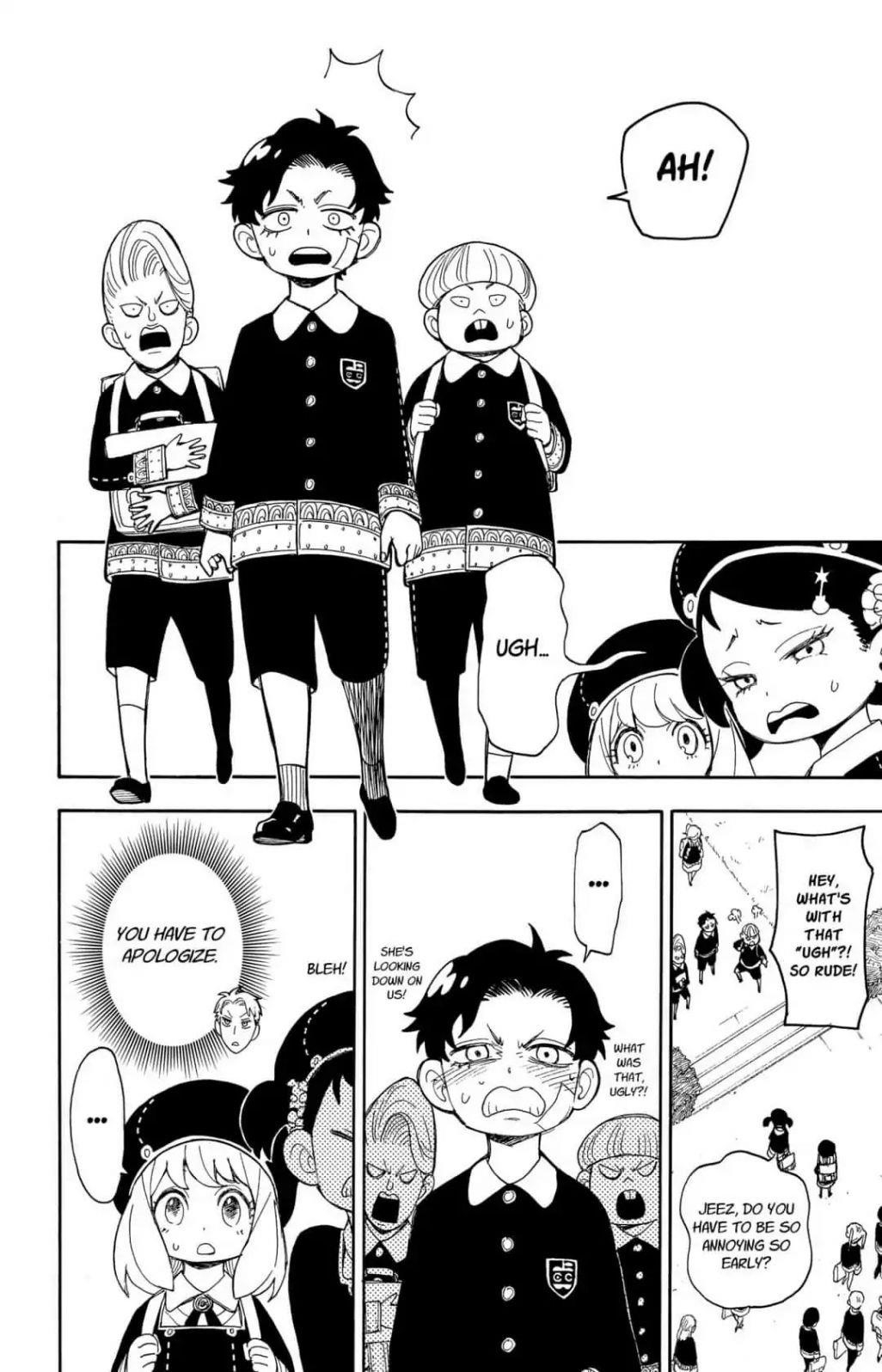 Spy x Family manga, chapter 9, page 6 of 23