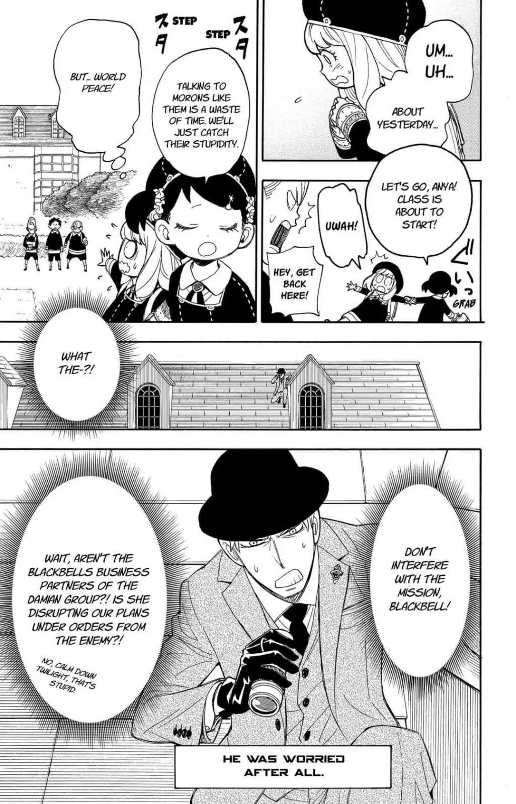 Spy x Family manga, chapter 9, page 7 of 23