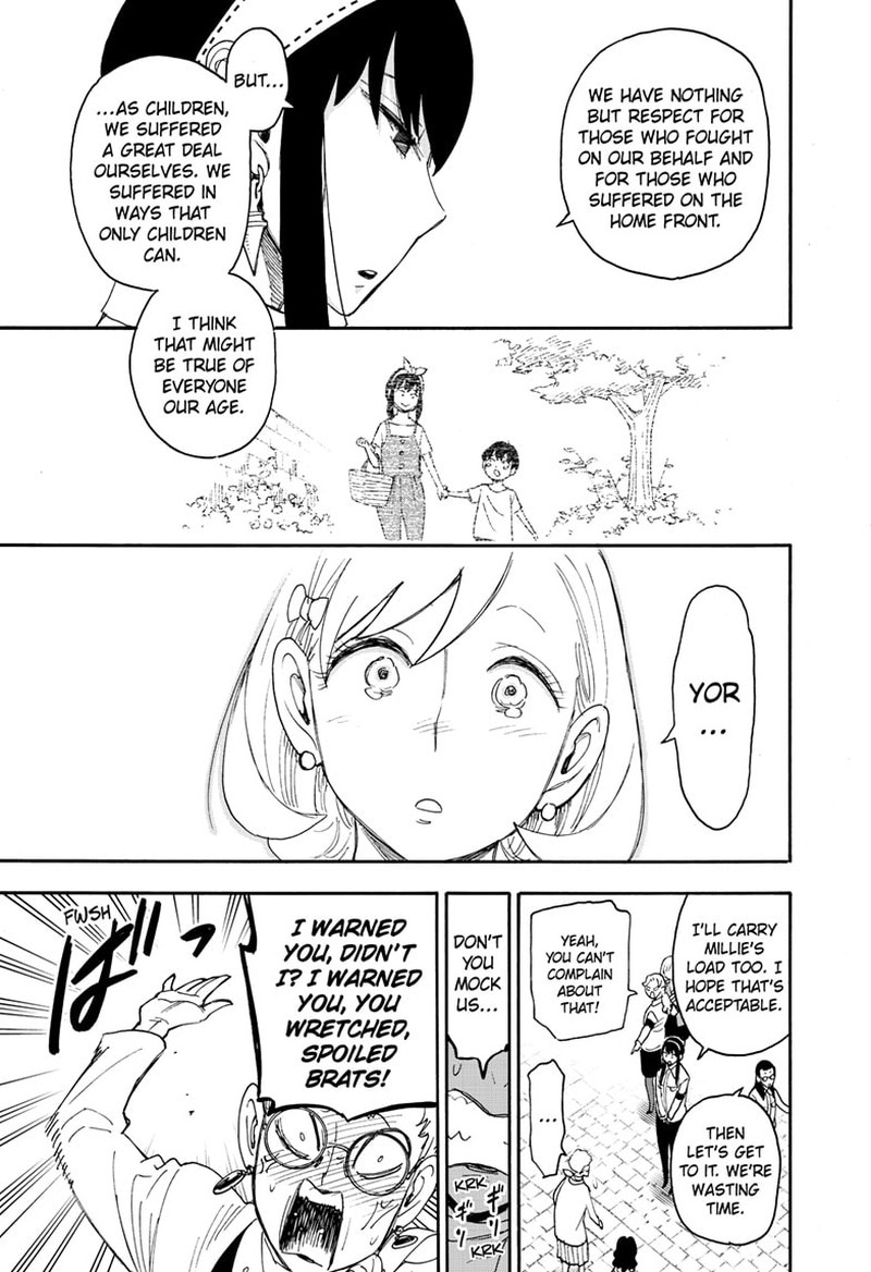Spy x Family manga, chapter 91, page 13 of 21
