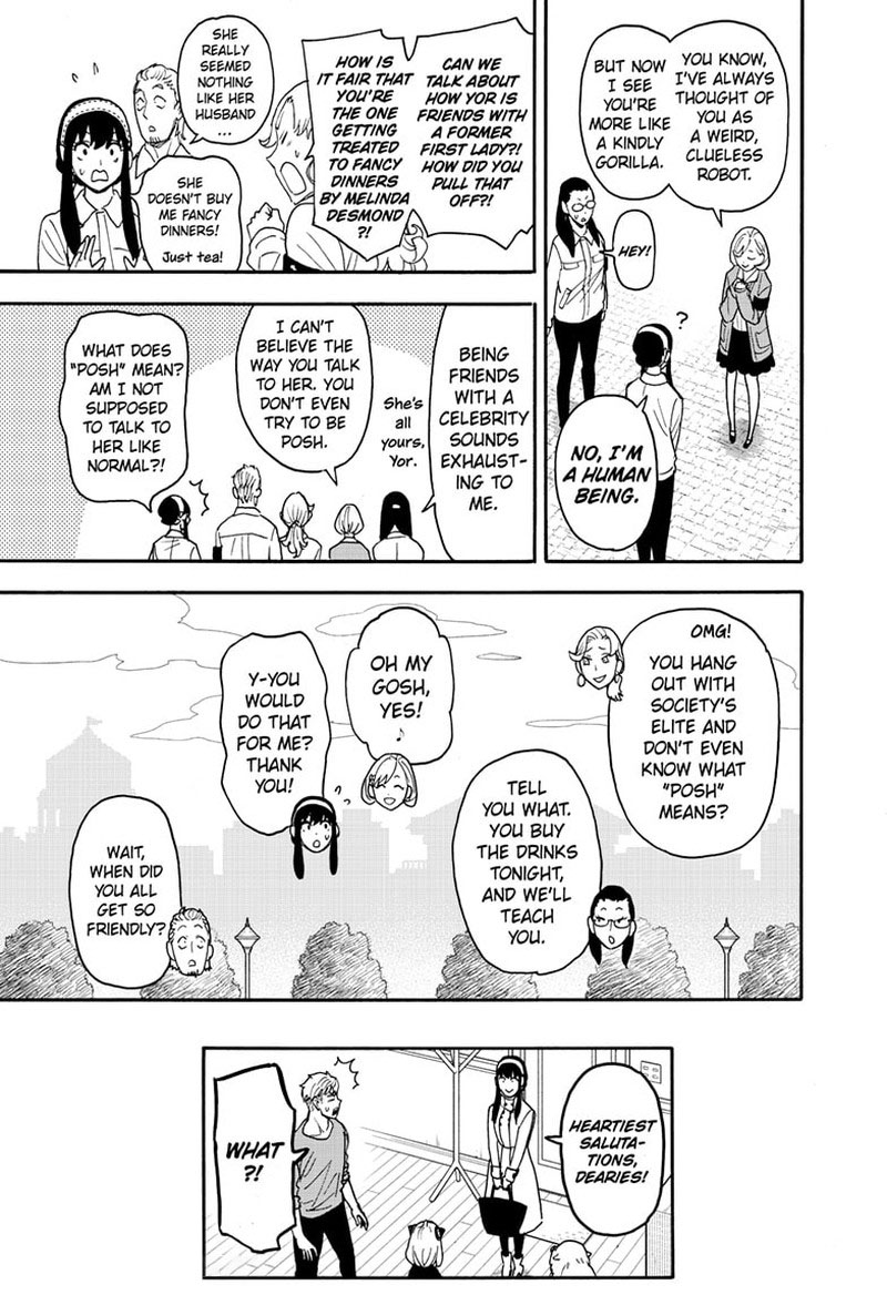 Spy x Family manga, chapter 91, page 21 of 21