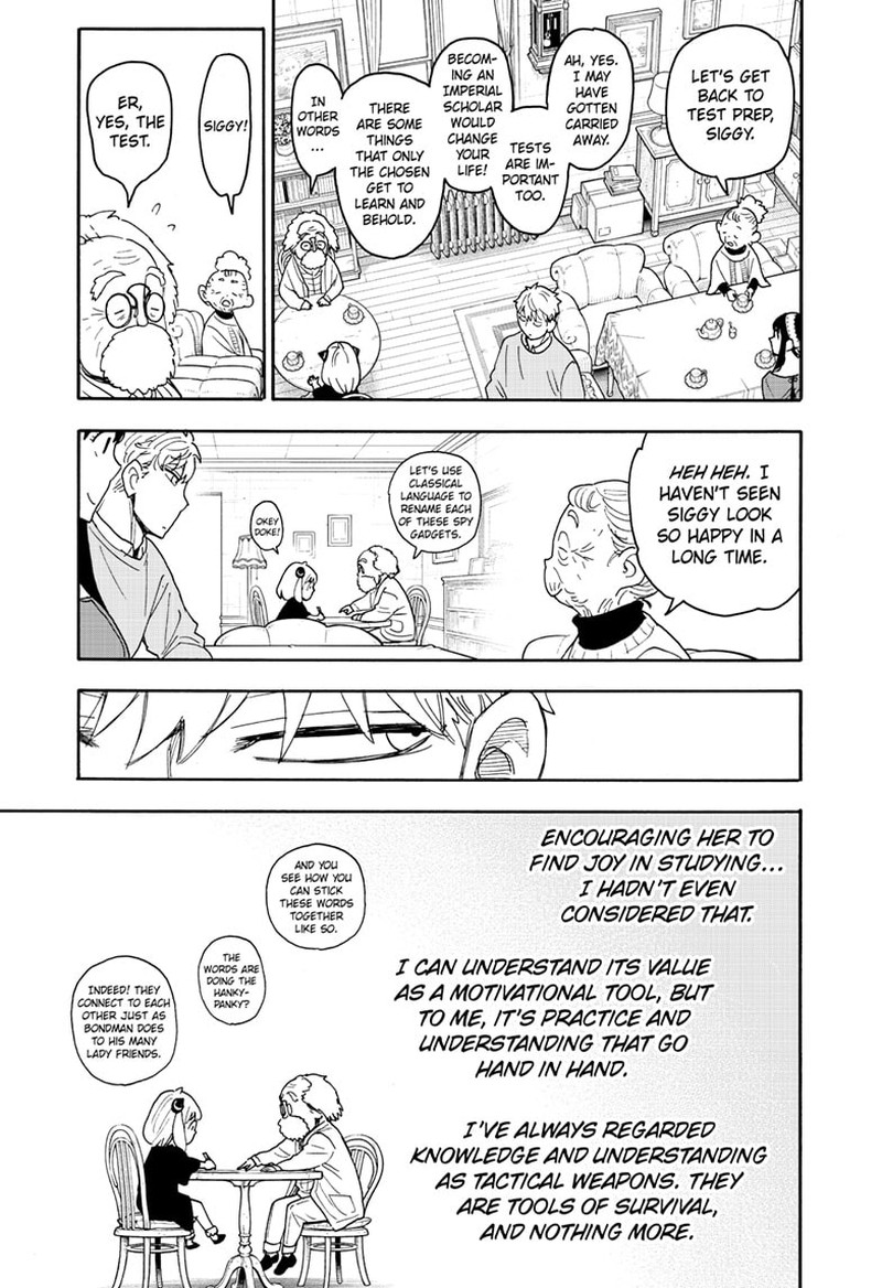 Spy x Family manga, chapter 92, page 13 of 21