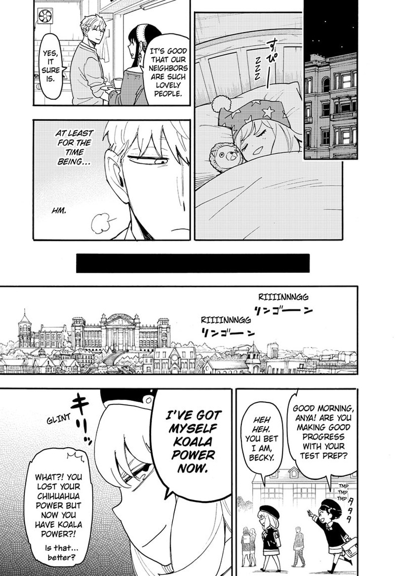 Spy x Family manga, chapter 92, page 17 of 21