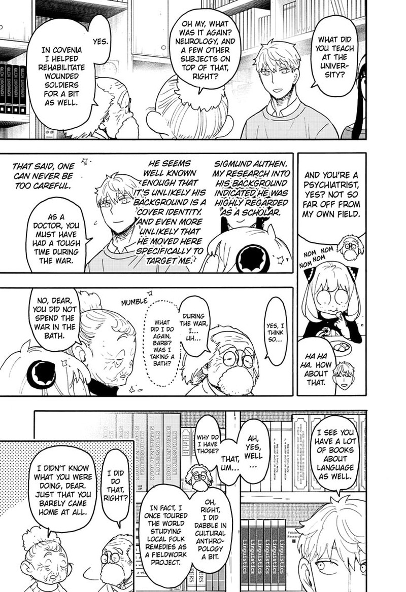 Spy x Family manga, chapter 92, page 9 of 21