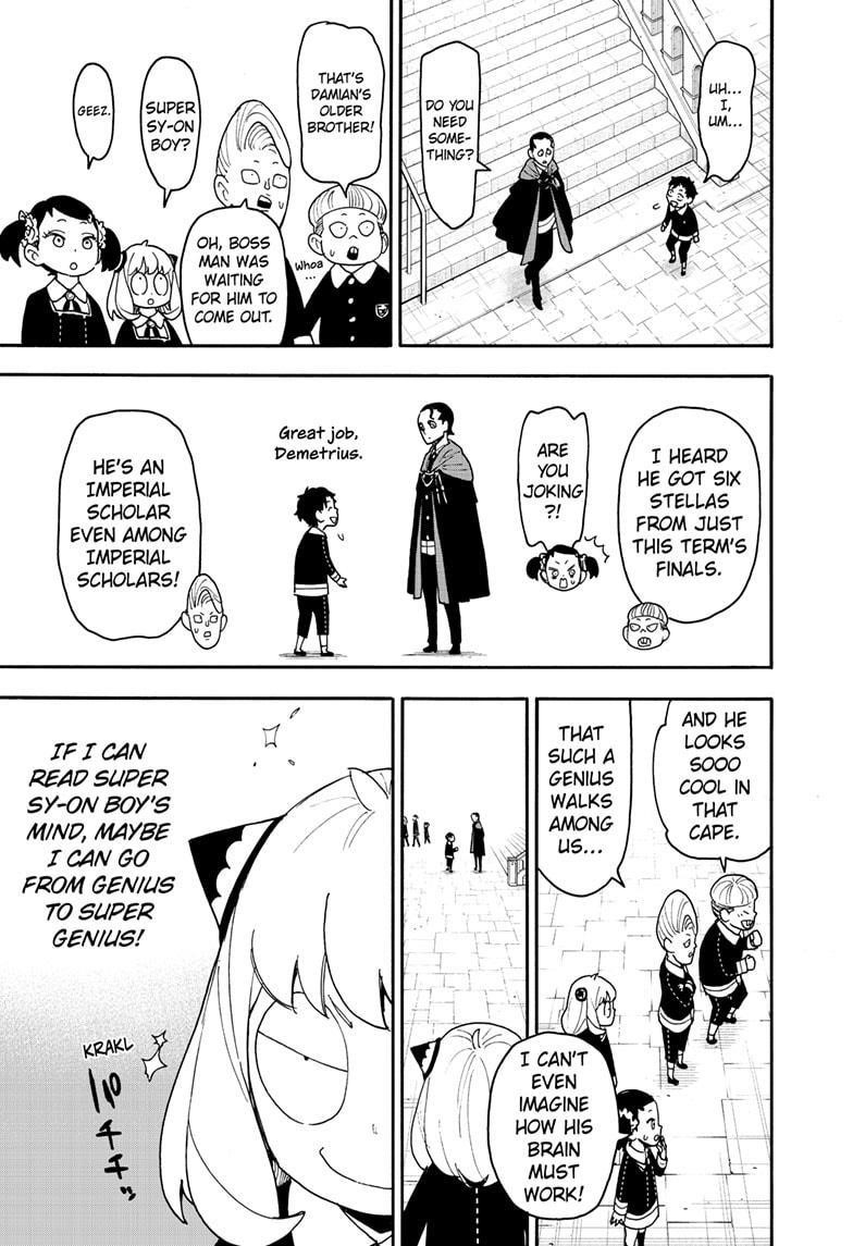 Spy x Family manga, chapter 93, page 17 of 22