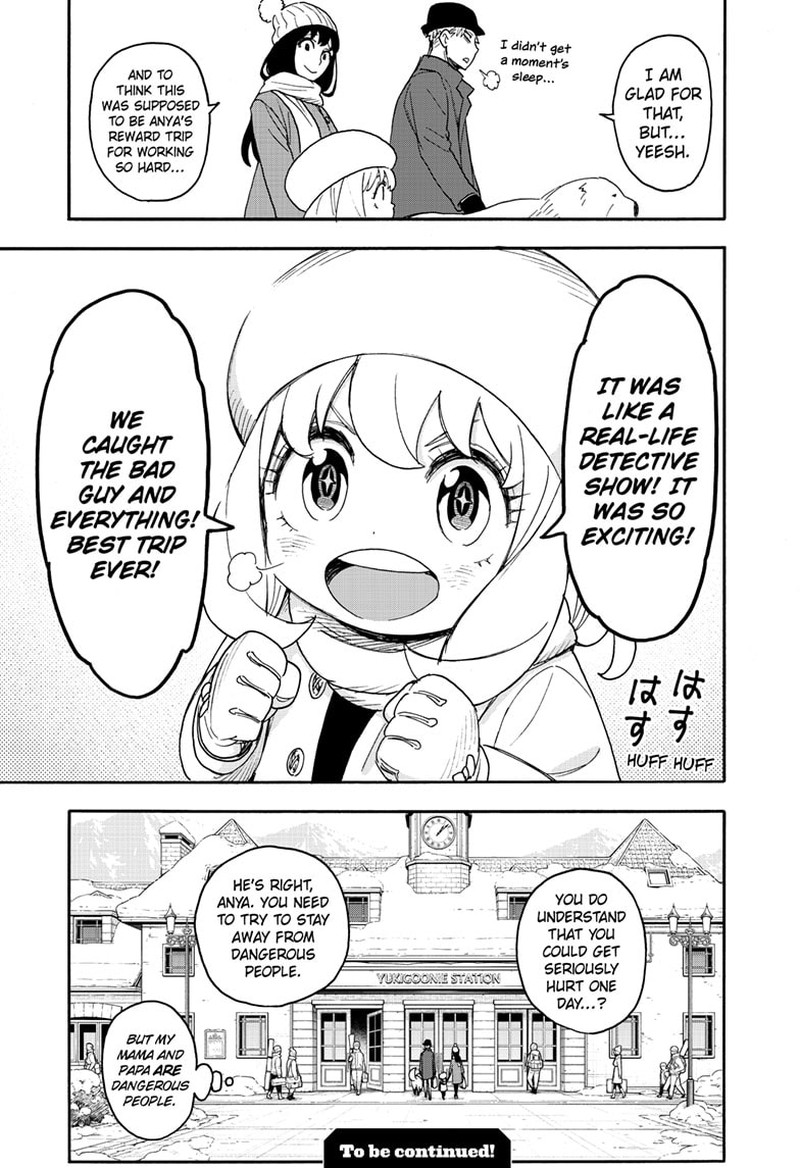 Spy x Family manga, chapter 94, page 23 of 23