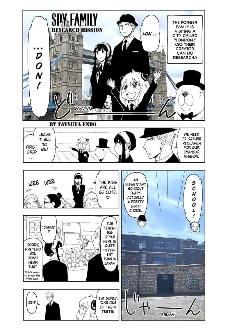 SPY x FAMILY Chapter 98.5 page 1 - Research Mission