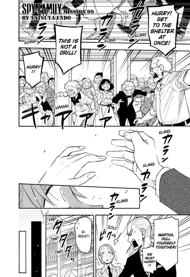 Spy x Family manga, chapter 99, page 1 of 28